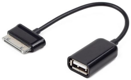 Cable USB2.0 OTG Af/Bm30pin 0,15m ,Gembird/Cablexpert цвет черный, для планшетов Samsung