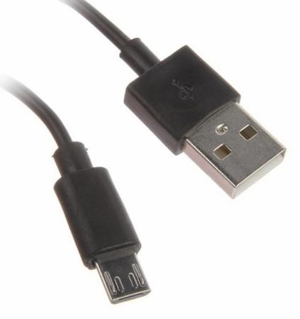 Кабель USB 2.0 AM-microBM черный Continent DCU-4104BK