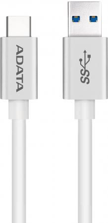 Кабель A-Data Type-C - USB3.1 1м белый ACA3AL-100CM-CSV