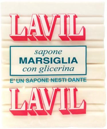 Мыло твердое Nesti Dante Lavil White Laundry Soap / Лавил 250 гр 2шт.