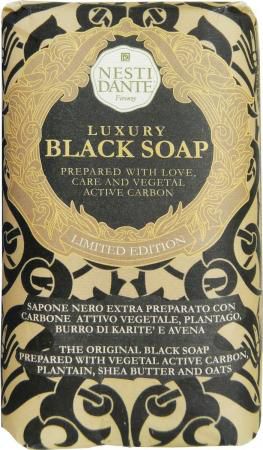 Мыло твердое Nesti Dante Luxury Black Soap / Роскошное Чёрное 250 гр 1779106