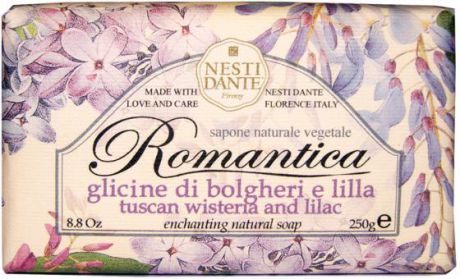 Мыло твердое Nesti Dante Tuscan Wisteria & lilac / Тосканская глициния и сирень 250 гр 1311106