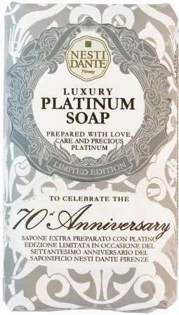 Мыло твердое Nesti Dante 70th Anniversary Platinum Soap / Юбилейное платиновое 250 гр 1780106
