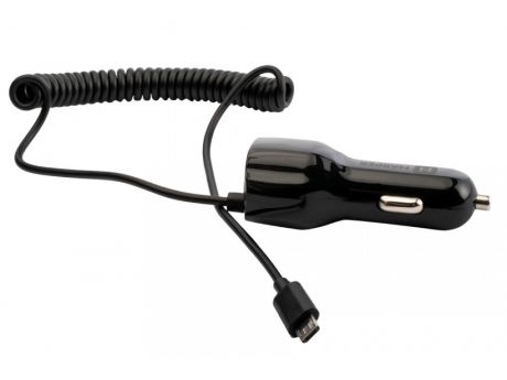 Автомобильное зарядное устройство HARPER CCH-3113 BLACK 1xUSB + кабель MicroUSB