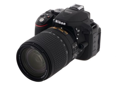 Фотоаппарат Nikon D5300 Black KIT (DX 18-140 24.1Mp, 3" WiFi, GPS)