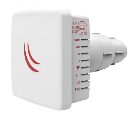 Точка доступа MikroTik RBLDF-5nD LDF 5 with 9dBi integrated 5GHz antenna, Dual Chain 802.11an wireless, 600MHz CPU, 64MB RAM, lx LAN, outdoor case,