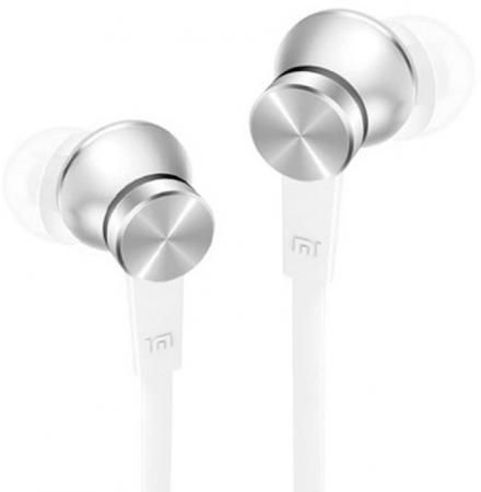 Наушники с микрофоном Xiaomi Mi In-Ear Headphones Basic Silver (HSEJ03JY)
