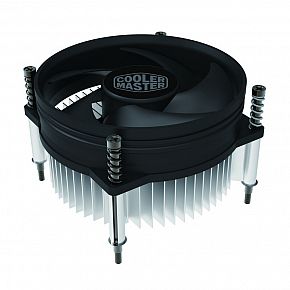 Кулер Cooler Master CPU Cooler I30 PWM, Intel 115*, 65W, Al, 4pin / RH-I30-26PK-R1 /