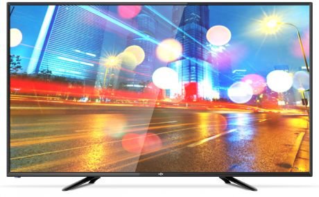 Телевизор LED 40" OLTO 40ST20H Full HD 1920x1080, SMART TV, Wi-Fi, VGA/PC audio in/HDMIх3/Ethtrnet/USB 2.0/3.5mm jack/CI/DVB-T/DVB-T2/DVB-C