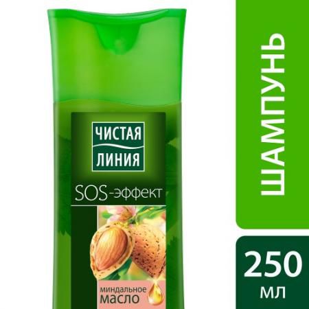 Шампунь Чистая линия SOS-эффект Питание и уход 250 мл