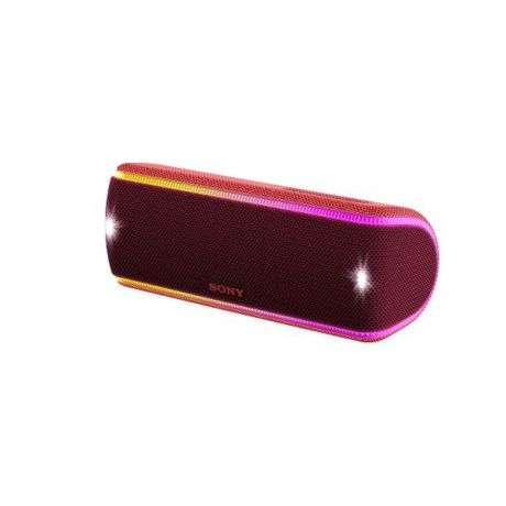 Беспроводная портативная акустика Sony SRS-XB31 Красный Bluetooth /4.2, NFC, micro USB, Стереофонический мини-разъем, Extra BASS, Party Booster, LIVE