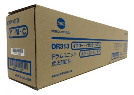 Фотобарабан Konica Minolta DR-313 Y/M/C A7U40TD цветной (color) 5000 стр для Konica-Minolta bizhub C308/C368/C458/C558/C658