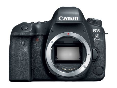 Зеркальный фотоаппарат Canon EOS 6D Mark II Body Black 26.2 Mp, Full frame / max 6240 x 4160 / экран 3" / 765 г
