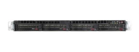 Сервер SERVER Personal (0665435) 1xE5-2630v4(upto2), 1x16GB, NO HDD (upto 4x3.5), SAS3 LSI9341-4i, 2x1GbE, IPMI, VGA, 2x750W, 1U,Rack Rails,3Y warrant