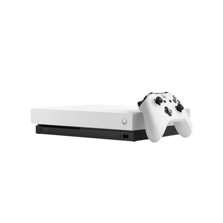 Игровая консоль Xbox One X ограниченой серии белая с 1 ТБ памяти и игрой Fall Out 76
