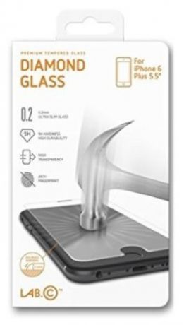 Защитное стекло LAB.C Diamond Glass для iPhone 6 Plus.