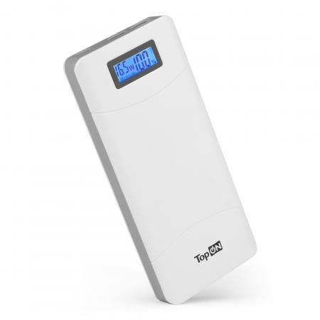 Внешний аккумулятор TopON TOP-T80 18000mAh QC 3.0, QC 2.0, Power Delivery. USB Type-C и 2 USB-порта.