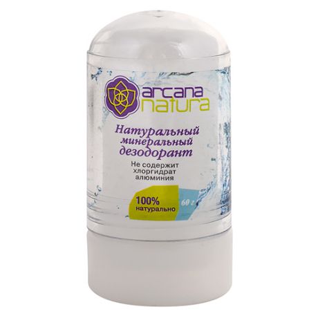 Натуральный минеральный дезодорант, 60 мл (Aasha, Уход за телом)