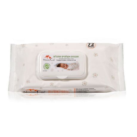 Органические детские влажные салфетки 0, 72 шт (Mommy Care, Новорожденные)
