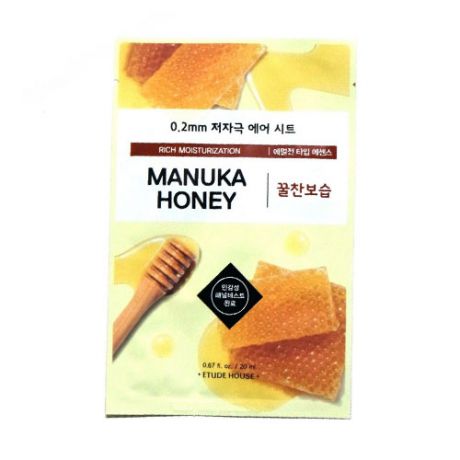 Маска тканевая для лица Et.0.2 Therapy Air Mask Manuka Honey, 20 мл (Etude House, Therapy Air)