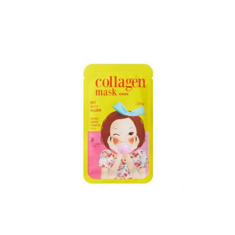 Маска для лица тканевая Pungseon Tina Collagen Mask 26 гр (Fascy, Маски для лица)