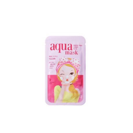 Маска для лица тканевая Bubble Tina Aqua Mask 26 гр (Fascy, Маски для лица)