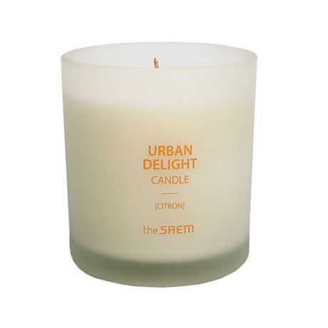 Аромасвеча Candle Citron, 160 г (The Saem, Urban Delight)