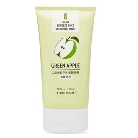 Пенка для умывания Et. Fresh Squeeze Juice Cleansing Foam Green Apple, 150 мл (Etude House, Et.)