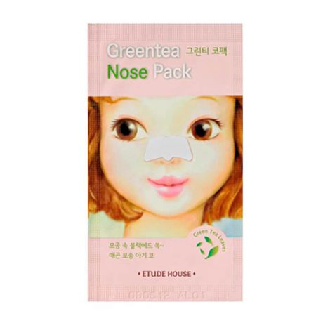 Патч очищающий для носа Greentea Nose Pack AD, 0,65 мл (Etude House, Et.)