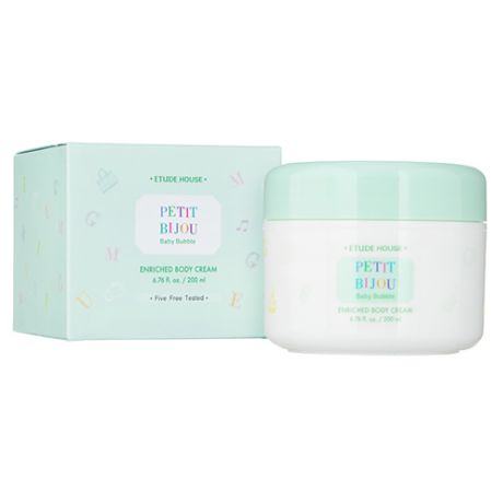 Крем для тела Et. Petit Bijou Baby Bubble Enriched Body Cream Ad, 200 мл (Etude House, Et.)