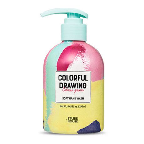 Жидкое мыло для рук Et. Colorful Drawing Soft Hand Wash, 250 мл (Etude House, Et.)