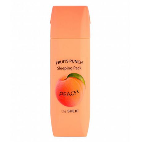 Маска ночная персиковый пунш Peach Sleeping Pack, 100 мл (The Saem, Fruits Punch)