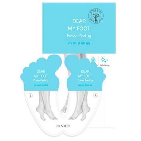 Пилинг для ног Dear My Foot Power Peeling, 340 мл (The Saem, Foot)