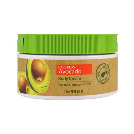 Крем для тела с экстрактом авокадо Avocado Body Cream, 300 мл (The Saem, Care Plus)