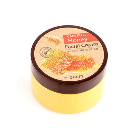 Крем для лица медовый Honey Facial Cream, 200 мл (The Saem, Care Plus)