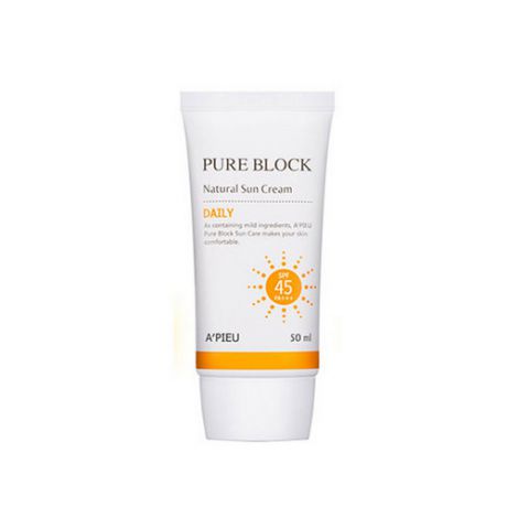 Крем солнцезащитный Natural Sun Cream 50 мл (Apieu, Для лица)