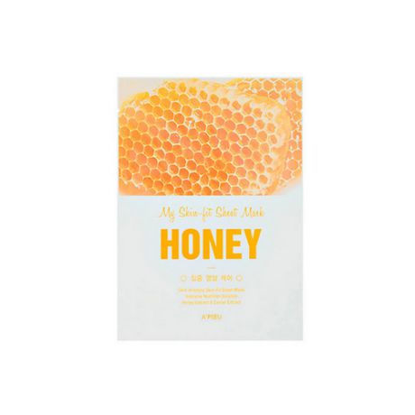 Маска для лица тканевая Honey 25 гр (Apieu, My SkinFit)