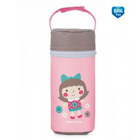 Термосумка для детских бутылочек, розовая 1 шт. (Canpol, Toys)