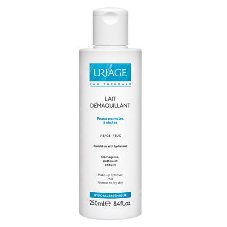Очищающее молочко для сухой и чувствительной кожи лица и контура глаз (Uriage, Гигиена Uriage)