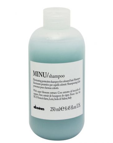 MINU Защитный шампунь для сохранения косметического цвета волос 250 мл (Davines, Сфера здоровья)