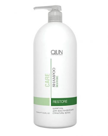 Restore Shampoo Шампунь для восстановления структуры волос 1000 мл (Ollin Professional, Restore)