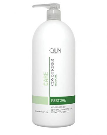 Restore Conditioner Кондиционер для восстановления структуры волос 1000 мл (Ollin Professional, Restore)