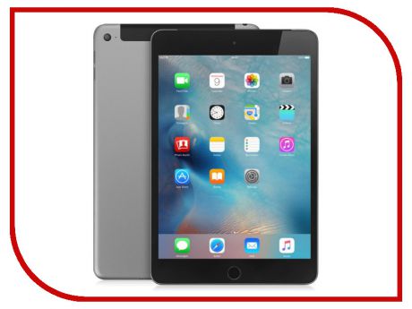 Планшет APPLE iPad mini 4 128Gb Wi-Fi + Cellular Space Gray MK762RU/A