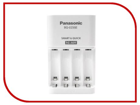 Зарядное устройство Panasonic Smart & Quick BQ-CC55E 84888 White