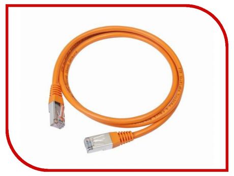 Сетевой кабель Gembird Cablexpert UTP cat.5e 1m Orange PP12-1M/O