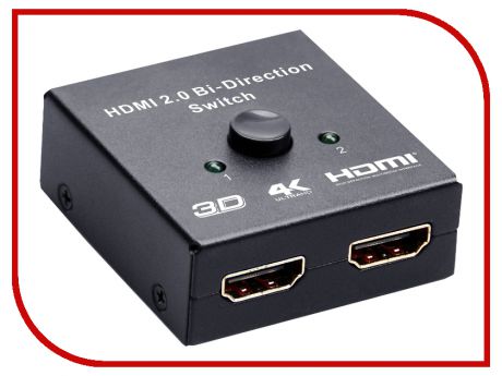 Сплиттер Greenconnect 2xHDMI - HDMI GL-vTC03