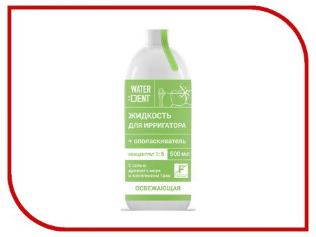 Жидкость для ирригатора Waterdent Фитокомплекс без фтора 500ml