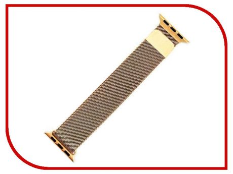 Аксессуар Ремешок Activ металлический сетчатый для APPLE Watch 38mm Gold 85303
