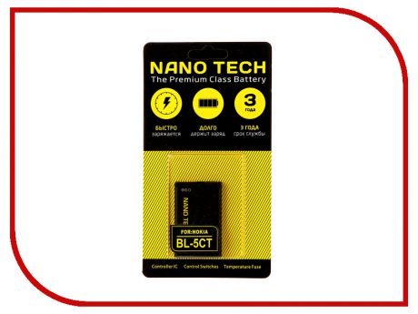 Аккумулятор Nano Tech (Аналог BL-5CT) 1050mAh для Nokia 5220/5630/6303
