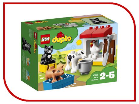 Конструктор Lego Duplo Ферма: домашние животные 10870